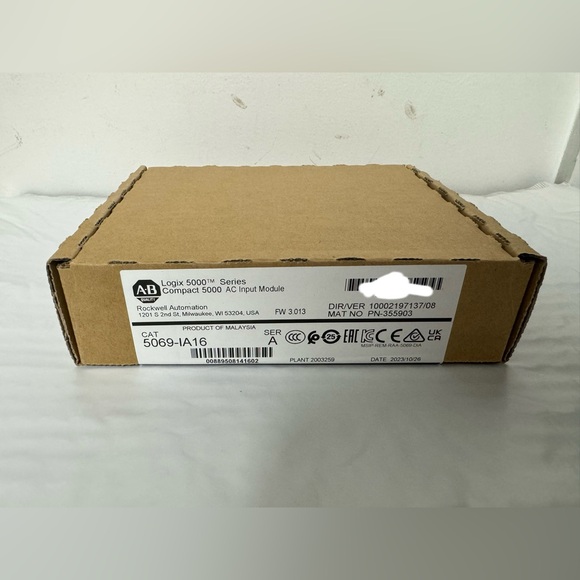 2023 New Sealed AB 5069-IA16 1A16 A Compact Logix 5000 Input Module 5069IA16 - Picture 1 of 4